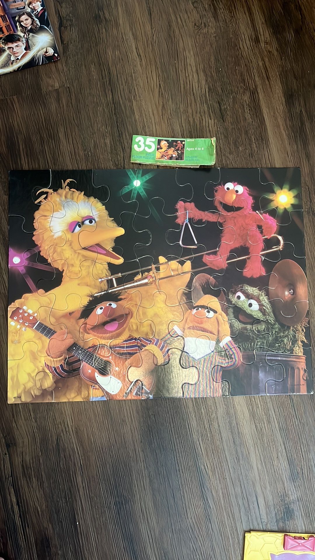 80’s Vintage Sesame Street Floor Puzzle