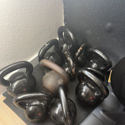 Kettle bell Set 5-50lbs