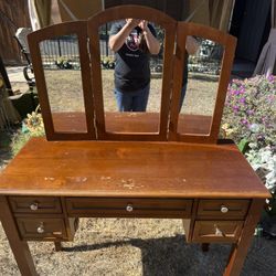 Wooden Vanity