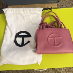 Telfar small shopping bag roast beef