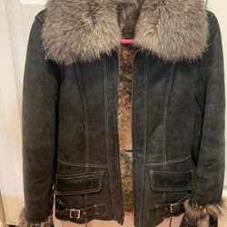 Genuine Leather Winter Jacket 