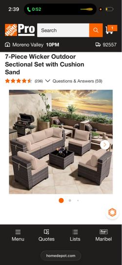 Patio set