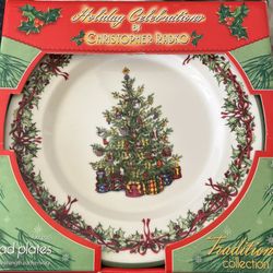 Christopher 8in Salad/Cookie Plate Sets $100