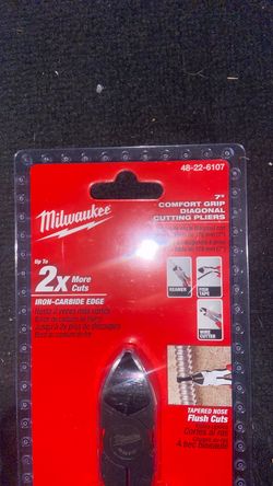Milwaukee 7" Comfort Grip Diagonal Cutting Pliers