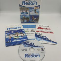 Wii Sports Resort (Nintendo Wii, 2009) Complete Tested 