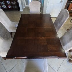 Wood Dinning Table Seats 8