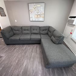 Grey L Shape Couch $OBO