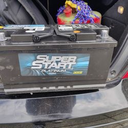 Car Battery Super Start Platinum Agm