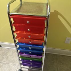 10 Drawer Organizer Cart 