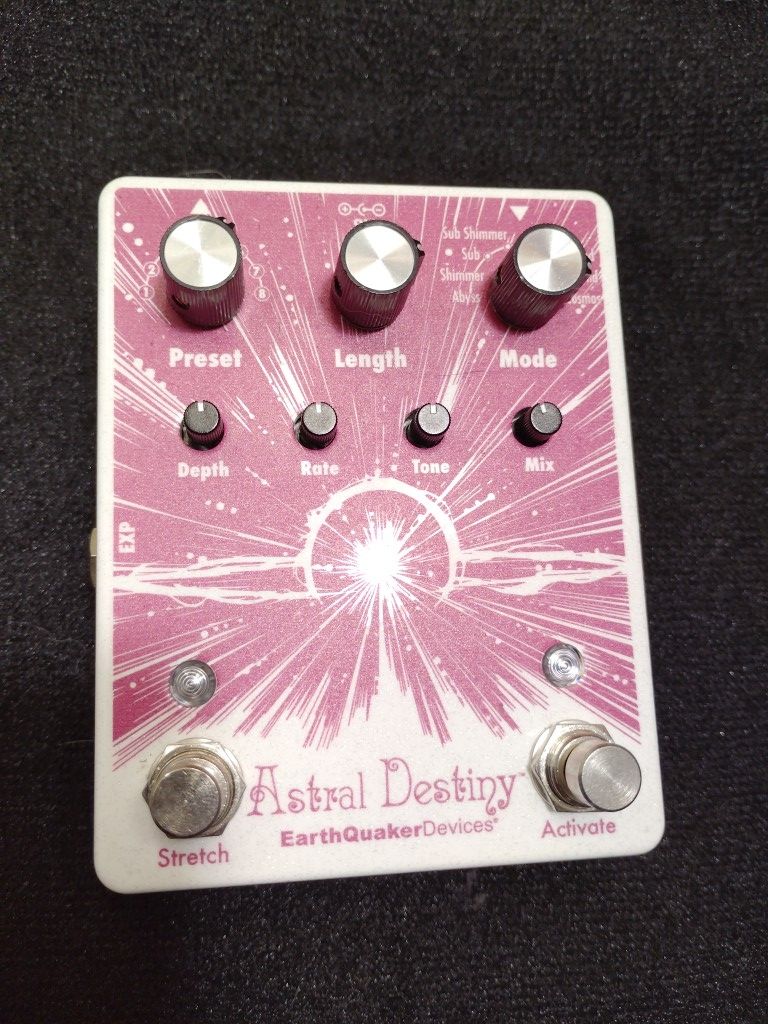 EARTHQUAKER DEVICES Astral Destiny Supermassive Ethereal Reverb And modulation