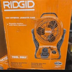 Rigid Hybrid Jobsite Fan