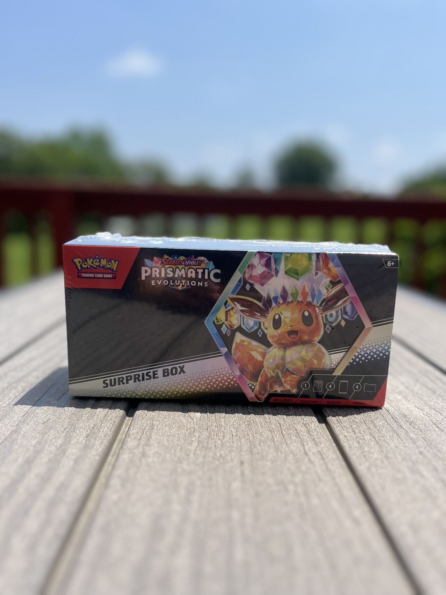 🔥 Pokémon TCG Prismatic Evolutions Surprise Box – Sealed