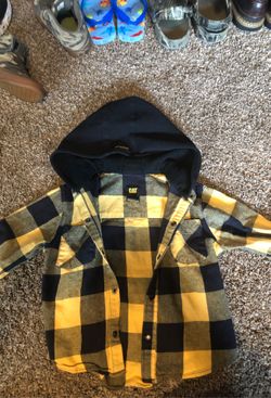 CAT toddler boys hoodie