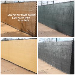 New Privacy Fence Screen 5.8x50