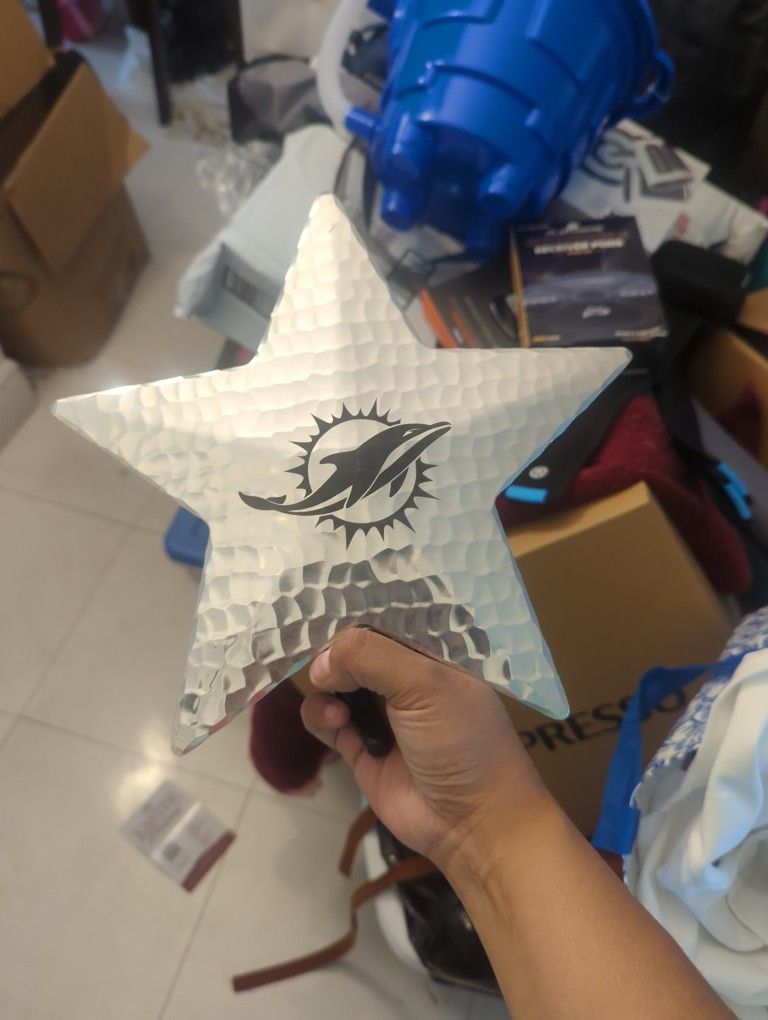 Miami Dolphins Christmas Tree Topper