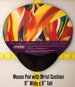 Mouse Pads with padded wrist support - 20 for $10!