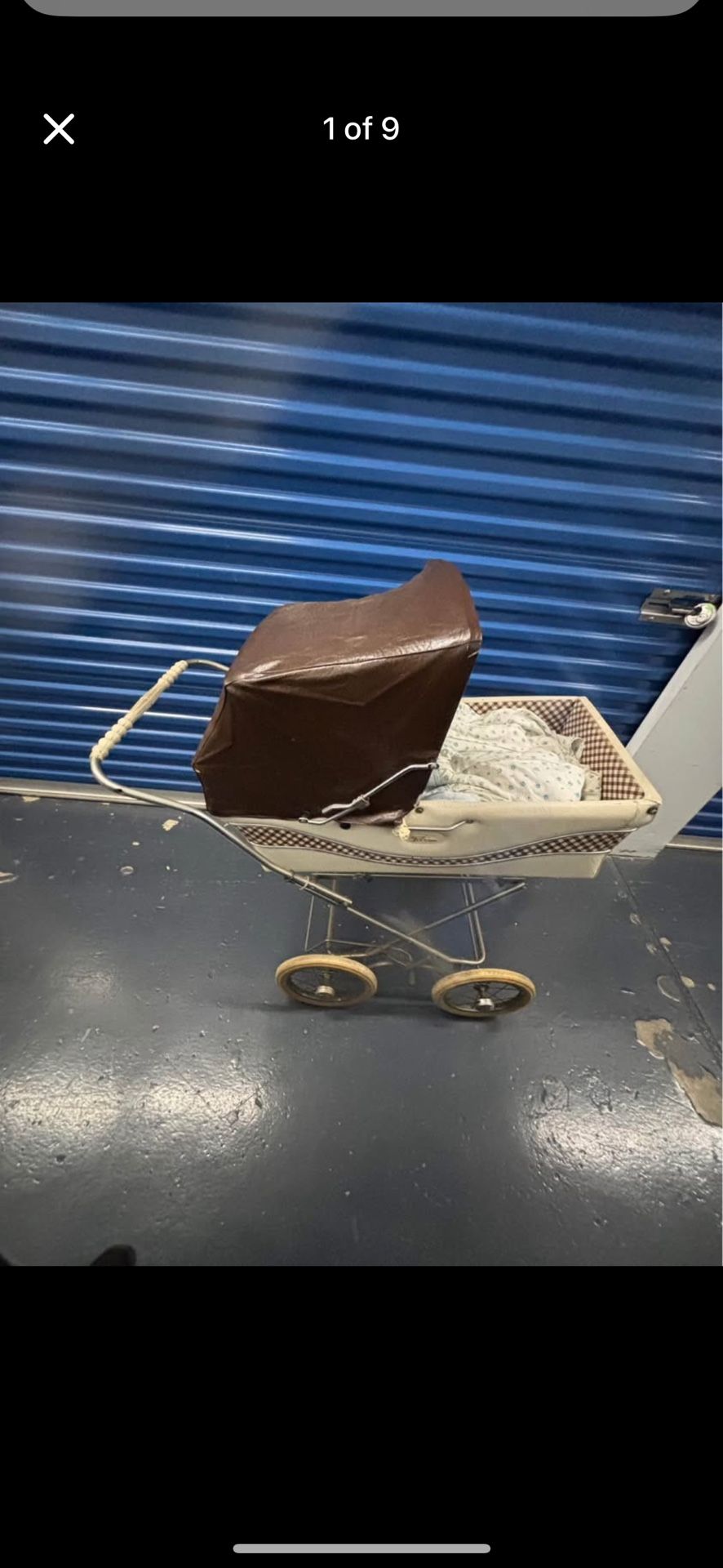 Baby Carriage Vintage Italian , Perrego Brand-Or ( Best Offer )