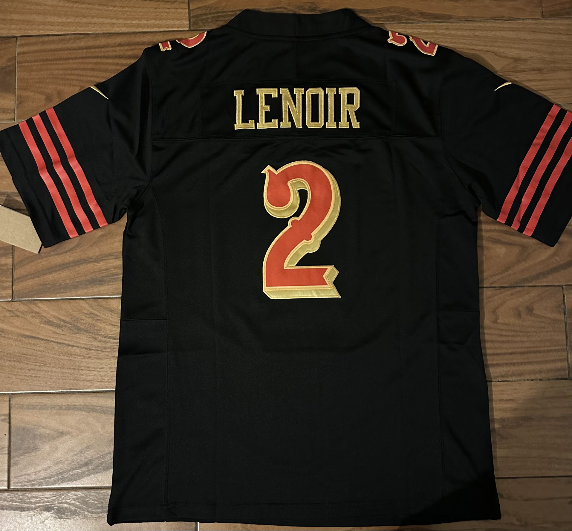49ers Lenoir Jersey Black Rivalries 