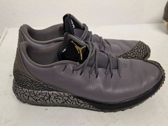 Nike Jordan ADG Golf Cleats Gunsmoke Gold Black Shoes Men’s Size 11.5