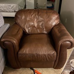 Brown Leather Couch For Sale