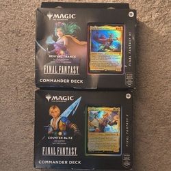 Final Fantasy Commander Decks