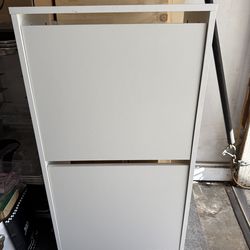 Shoes storage cubby dresser