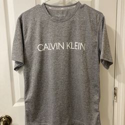 Calvin Klein Gray Swimwear T-Shirt