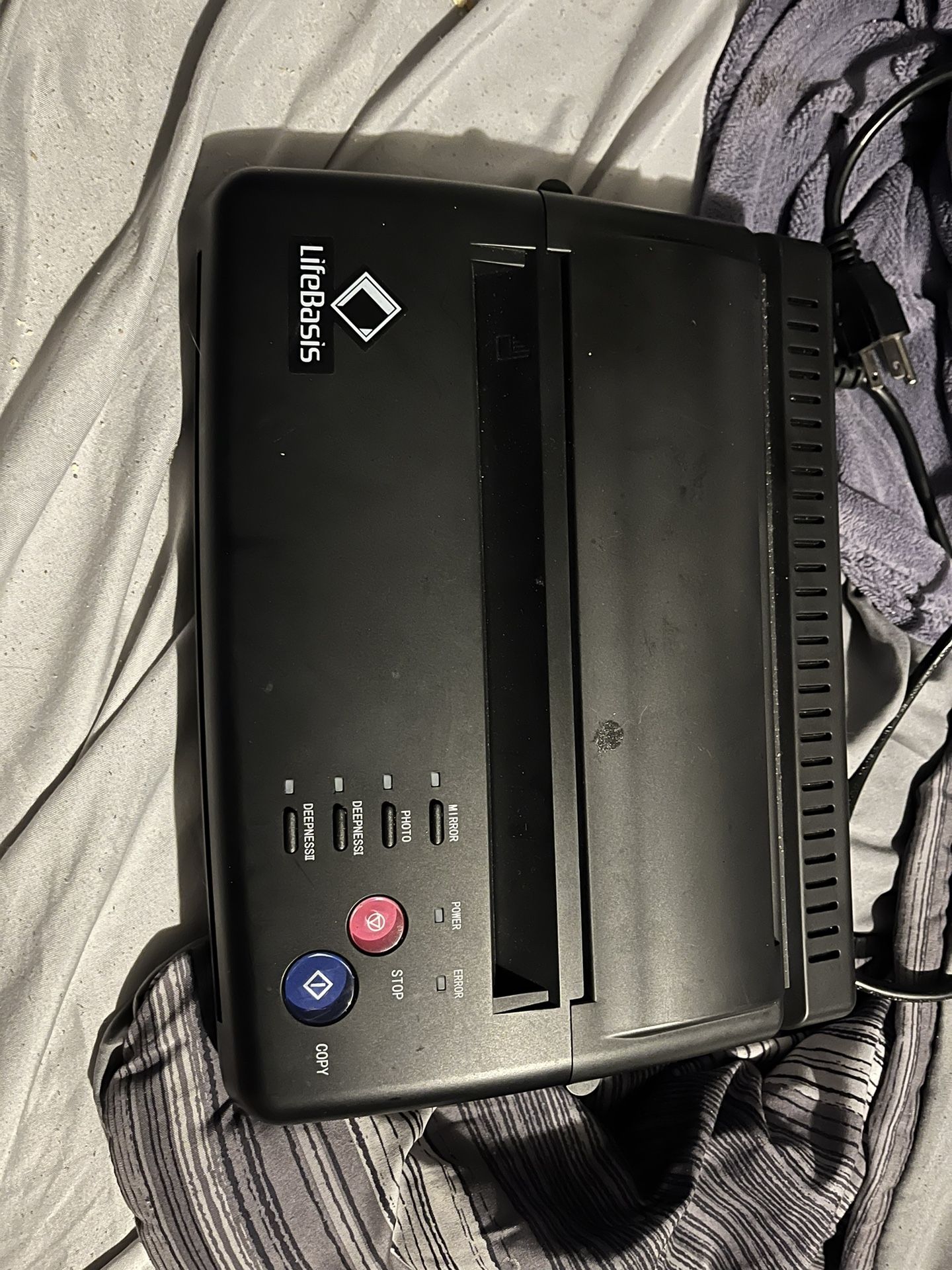 Life Basis Tattoo Stencil Printer