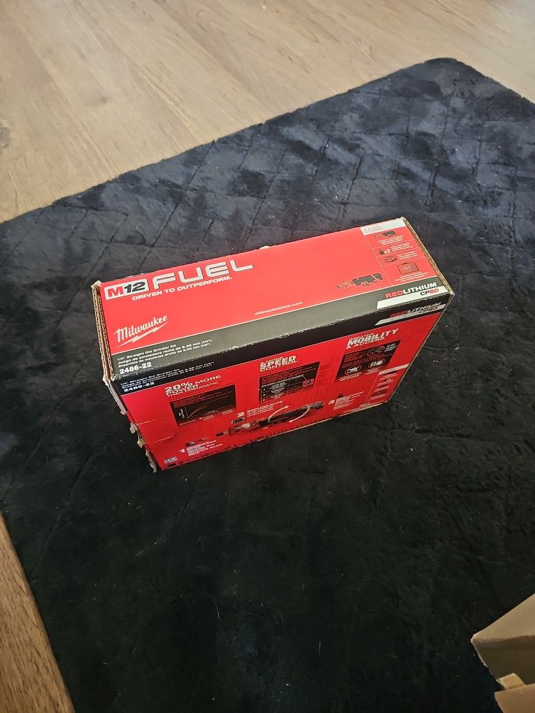M12 Fuel 1/4 Straight Die Grinder Kit