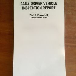 Driver Vehicle Inspection Report