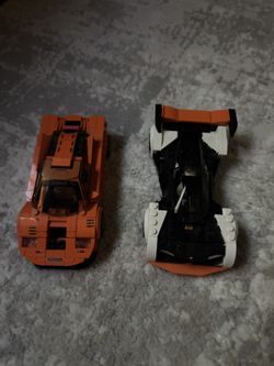 2 Lego Race Cars 