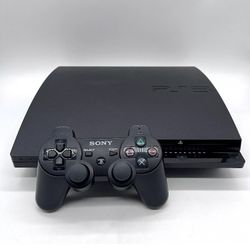Sony PlayStation 3 PS3 Slim Console Complete with Original Controller