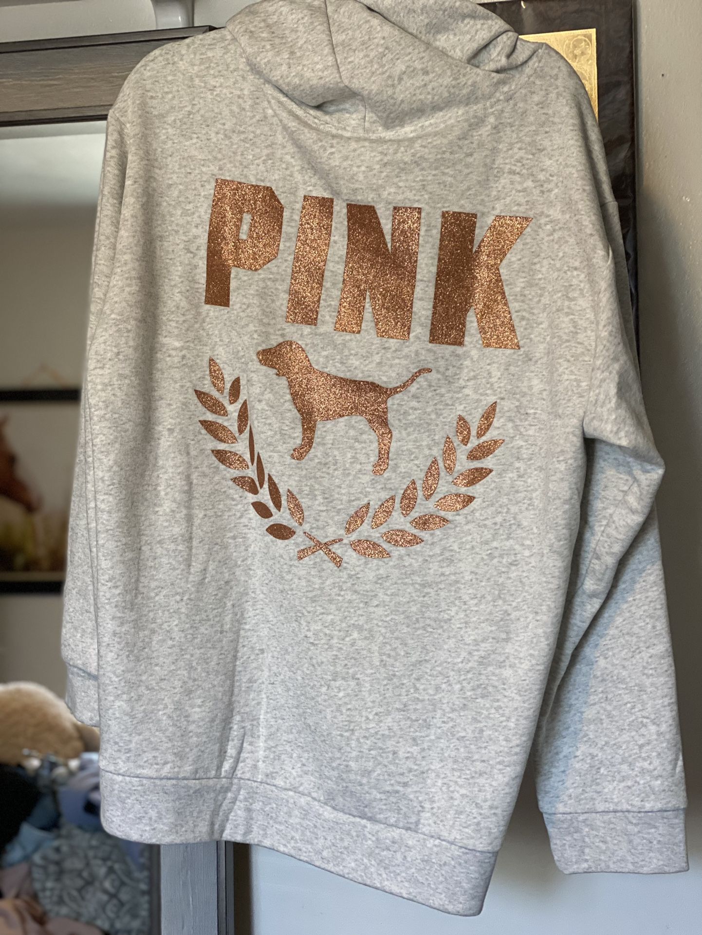Pink Victoria Secret Hoodie XL for Sale in San Diego, CA - OfferUp