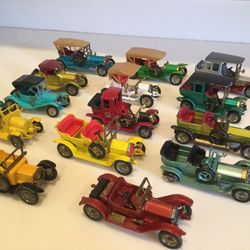 14-Vintage Matchbox Models of Yesteryears by Lesney
