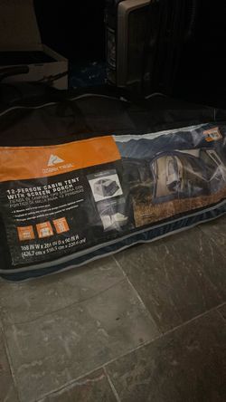 Ozark trail 12 person tent/ screen porch