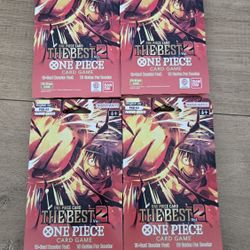 For Sale: 
Brand New Still Sealed One Piece The Best Vol. 2 PRB-02 Trading Card Game TCG