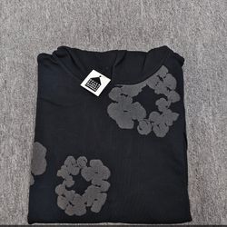 Black Denim Tears Hoodie