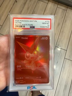 Victini 172 white flare psa 10 pokemon