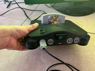 N64 with Mario 64