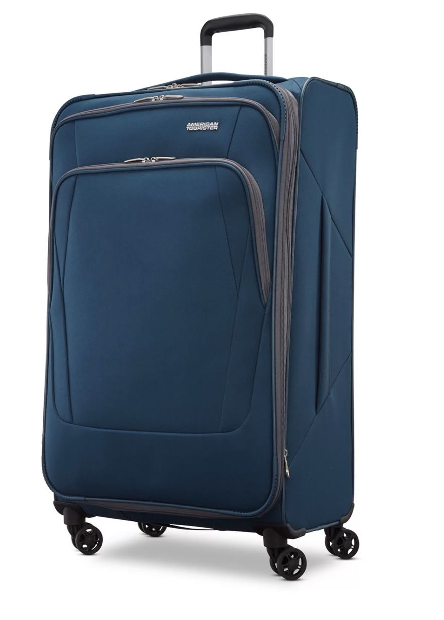28” American Tourister Burst Max Quatro Softside Spinner Luggage