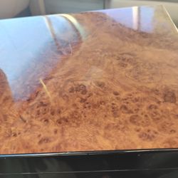 Burl Wood Cigar Humidor 