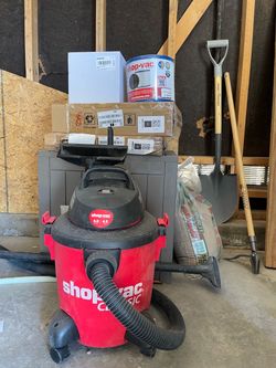 Wet/Dry Shop Vac with new filters