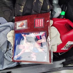 Framed Photo W Rookie Card