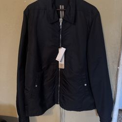 Rick Owens DRKSHDW Zipfront Jacket in Black 