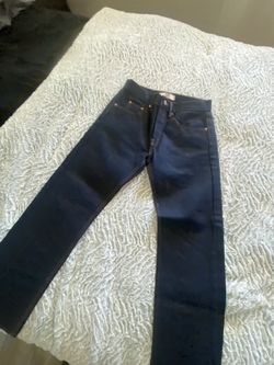 New 501 Jeans Dark Blue Size: 32W 30L