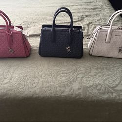MK Small Signature Logo Satchels