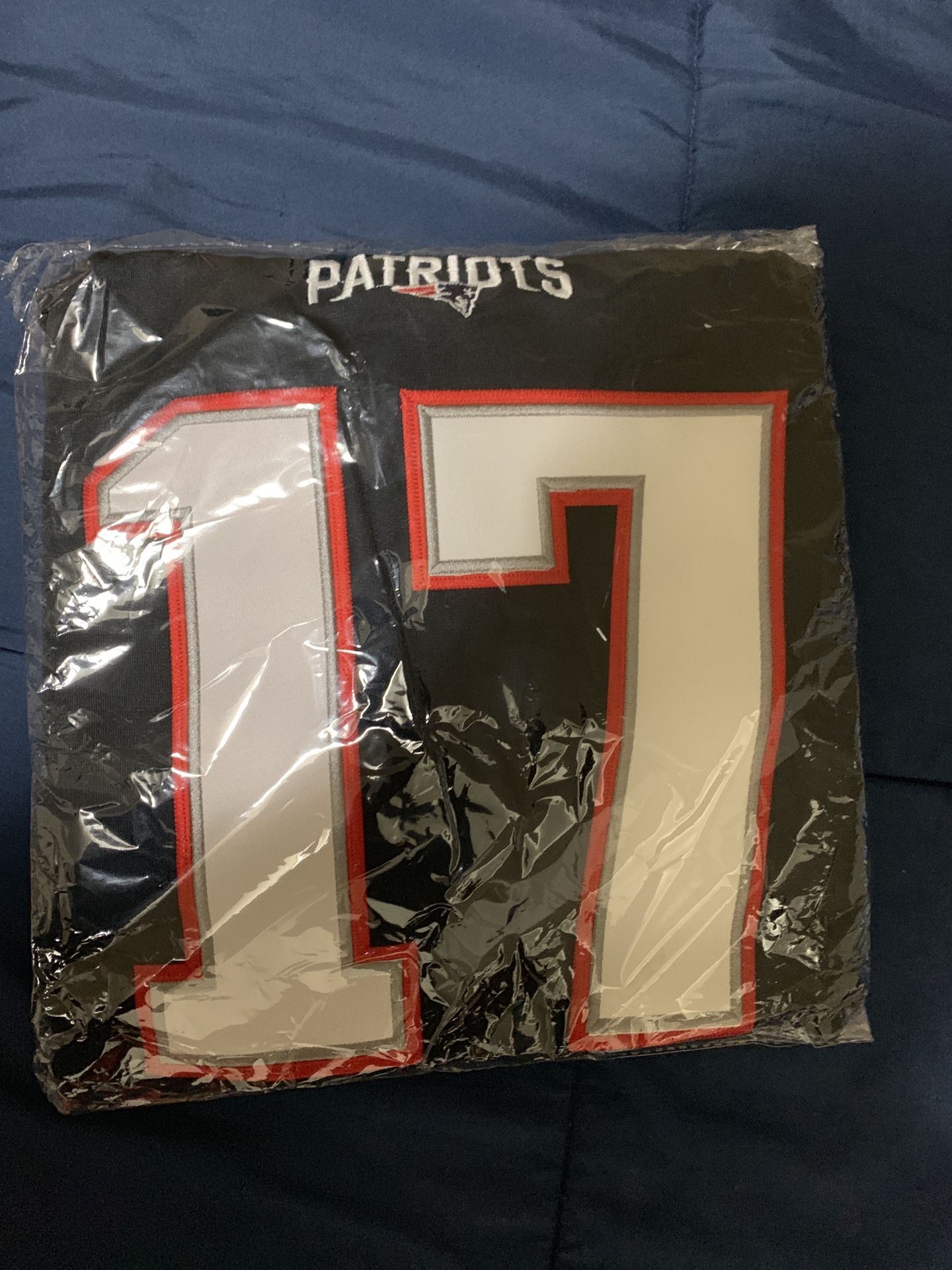 Antonio Brown Patriots Jersey 100th Year NFL Anniversary Medium