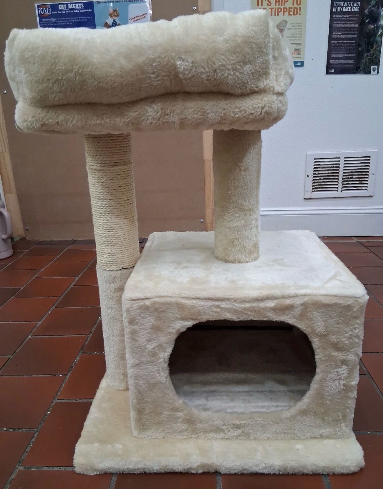 Cat Tree, Bed Box and scratching post