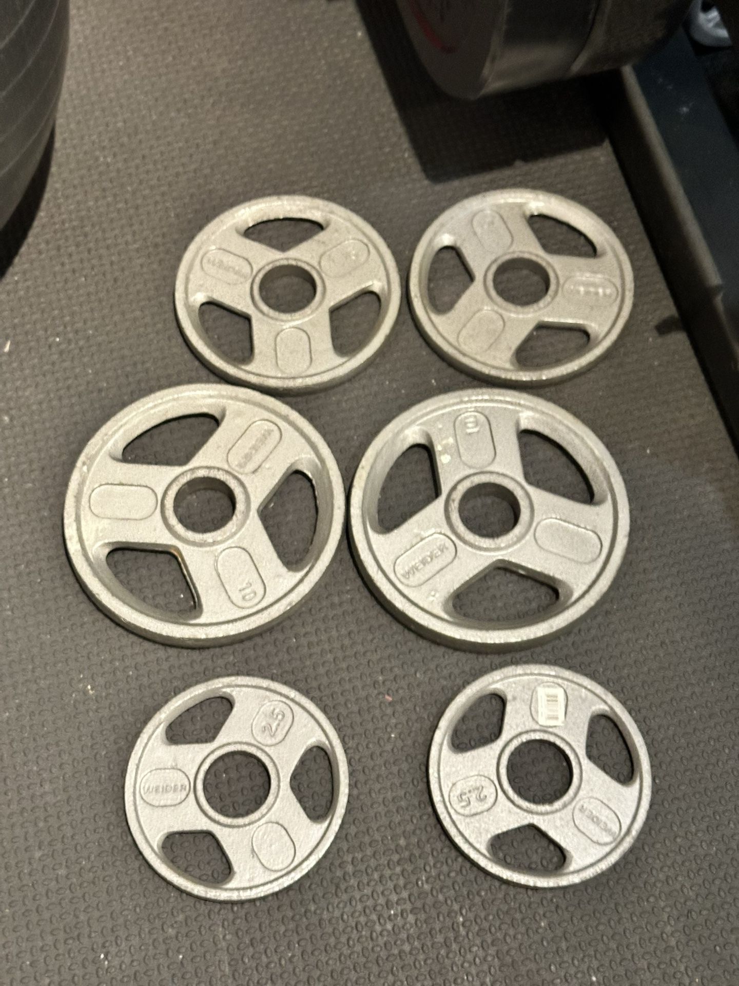 Weider Olympic Weight Plate Set