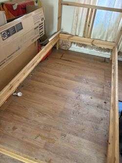 Wooden Twin Bed Frame